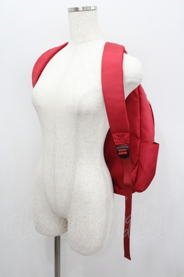 画像2: PINK HOUSE / ピンクハウスロゴ刺繍バックパック  赤 I-26-01-22-072-LO-BG-SA-ZI (2)