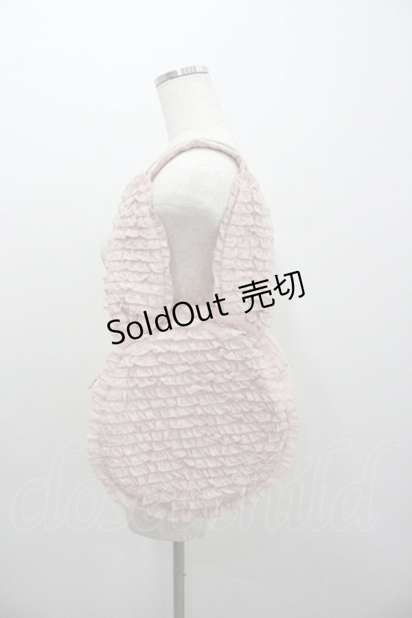 画像1: PINK HOUSE / うさぎシルエットフリルバッグ  ピンク I-26-01-22-079-LO-BG-SA-ZI (1)