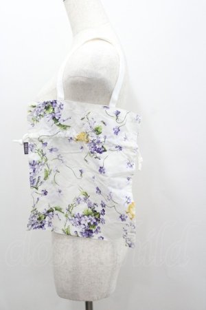 画像: PINK HOUSE / Little Violet柄巾着バッグ   I-26-01-22-082-LO-BG-SA-ZI