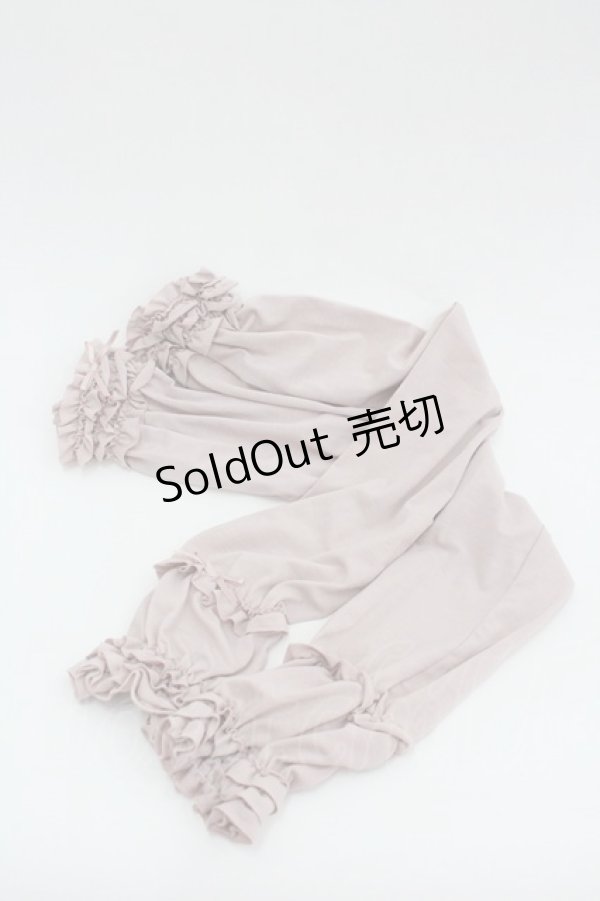 画像2: PINK HOUSE / フリルリボンアームカバー  ピンク I-26-01-22-084-LO-ZA-SA-ZI (2)