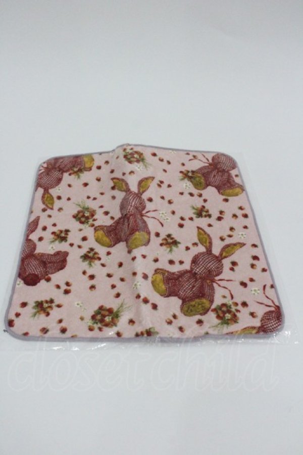 画像1: PINK HOUSE / プリントハンカチタオル   I-26-01-22-092-LO-ZA-SA-ZI (1)