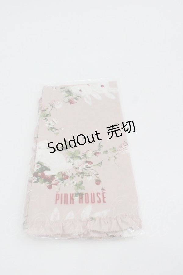 画像1: PINK HOUSE / 野いちごの森スカーフ   I-26-01-22-096-LO-ZA-SA-ZI (1)