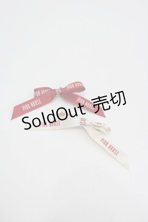 画像: PINK HOUSE / ロゴリボンクリップセット   I-26-01-22-104-LO-AC-SA-ZI