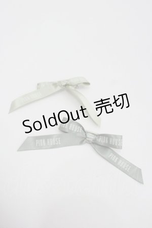 画像: PINK HOUSE / ロゴリボンクリップセット   I-26-01-22-105-LO-AC-SA-ZI