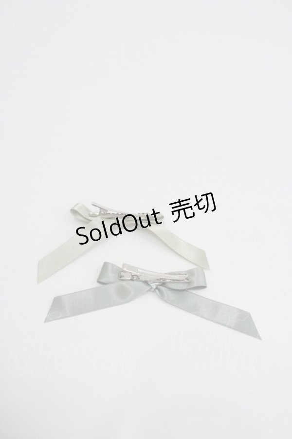 画像2: PINK HOUSE / ロゴリボンクリップセット   I-26-01-22-105-LO-AC-SA-ZI (2)