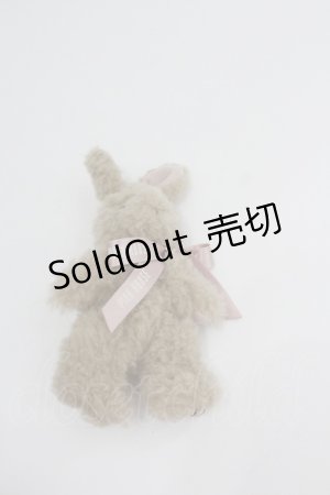 画像: PINK HOUSE / うさぎリボンぬいぐるみコサージュ   I-26-01-22-107-LO-ZA-SA-ZI