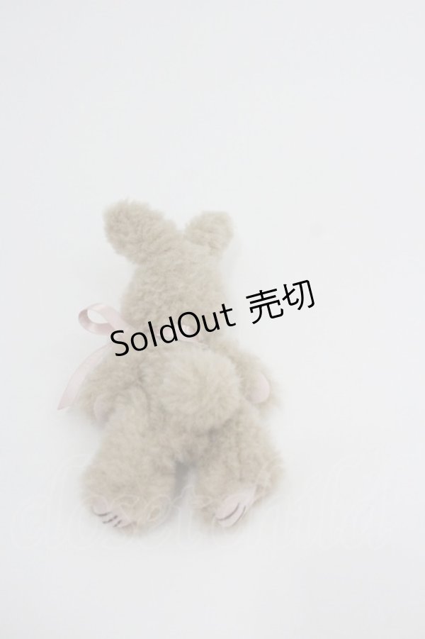 画像2: PINK HOUSE / うさぎリボンぬいぐるみコサージュ   I-26-01-22-107-LO-ZA-SA-ZI (2)