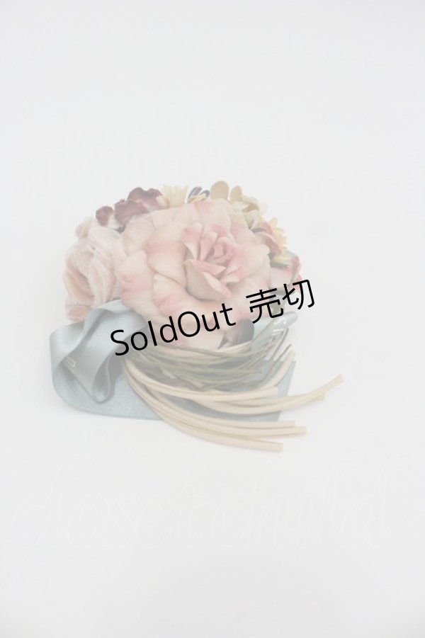 画像1: PINK HOUSE / フラワーリボンコサージュ  ピンク I-26-01-22-111-LO-AC-SA-ZI (1)