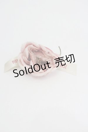 画像: PINK HOUSE / バラコサージュ  ピンク I-26-01-22-114-LO-AC-SA-ZI