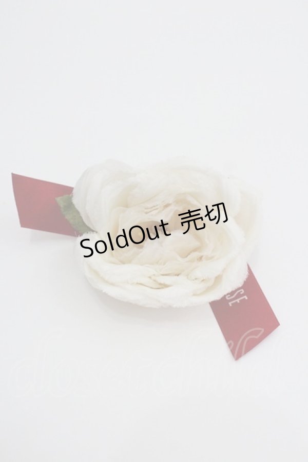 画像1: PINK HOUSE / バラコサージュ  アイボリー I-26-01-22-115-LO-AC-SA-ZI (1)