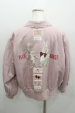 画像3: PINK HOUSE / バラ園うさぎ刺繍ブルゾン  ピンク I-26-01-22-028-LO-JA-SA-ZI (3)