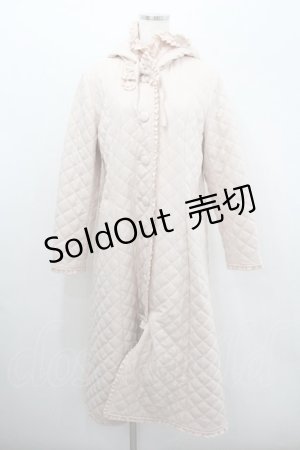 画像: PINK HOUSE / キルティングフードコート  ピンク I-26-01-22-029-LO-CO-SA-ZI