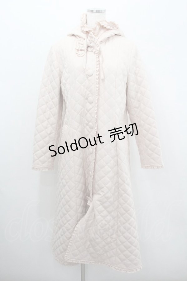 画像1: PINK HOUSE / キルティングフードコート  ピンク I-26-01-22-029-LO-CO-SA-ZI (1)