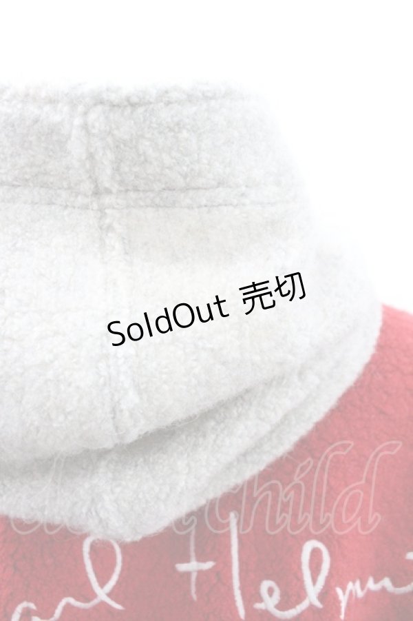 画像3: Karl Helmut / カールくん刺繍ボアパーカー  赤 I-26-01-24-035-EL-TO-HR-ZI (3)