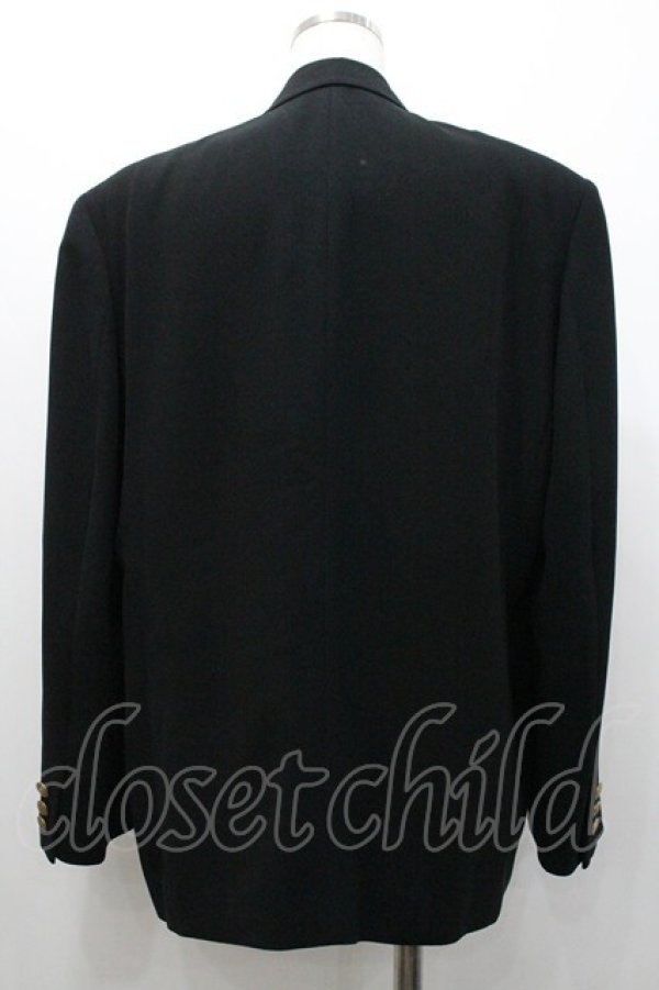 画像2: KANEKO ISAO / ワッペン付きジャケット  ブラック I-26-01-24-044-EL-JA-SA-ZI (2)