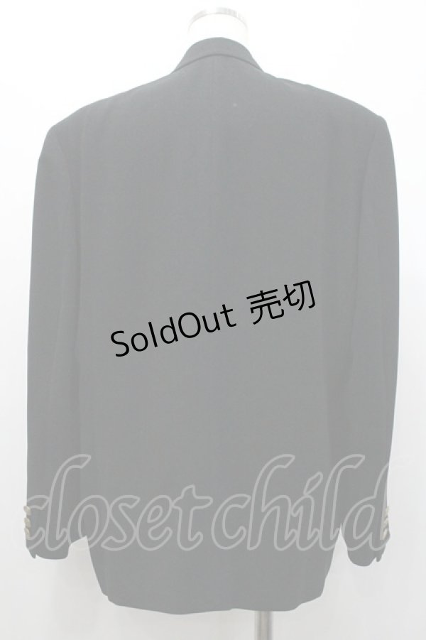 画像2: KANEKO ISAO / ワッペン付きジャケット  ブラック I-26-01-24-044-EL-JA-SA-ZI (2)