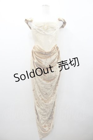 画像: LACEMADE / メデューサコルセットドレス  クリーム I-26-01-24-047-EL-OP-AS-ZI