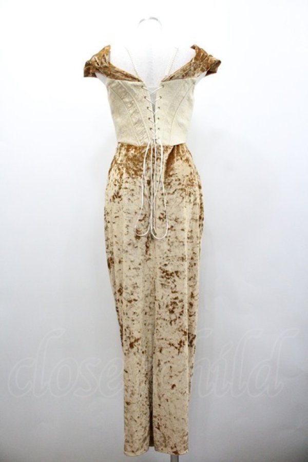 画像2: LACEMADE / メデューサコルセットドレス  クリーム I-26-01-24-047-EL-OP-AS-ZI (2)