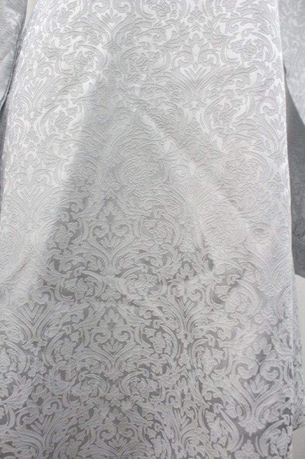 画像3: SHEENA DEL RAY / チャイナワンピース  サックス I-26-01-24-050-EL-BL-SA-ZI (3)