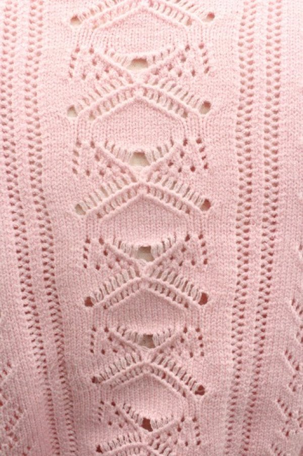 画像3: HEIHEI / フリルニット  ピンク I-26-01-24-007-PU-TO-AS-ZI (3)