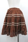 画像2: Emily Temple cute / コーデュロイドットリボンスカート 150 ブラウン I-26-01-24-073-ET-SK-SA-ZI (2)
