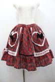 画像1: BABY,THE STARS SHINE BRIGHT / Mary Stuartタータンチェックスカート  赤チェック I-26-01-24-075-BA-SK-SA-ZI (1)