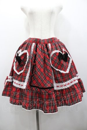 画像: BABY,THE STARS SHINE BRIGHT / Mary Stuartタータンチェックスカート  赤チェック I-26-01-24-075-BA-SK-SA-ZI