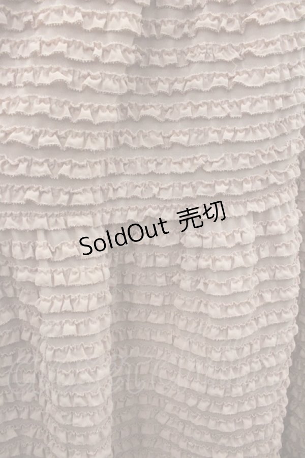 画像3: KANEKO ISAO / ピコフリルスカート  ピンク I-26-01-24-078-EL-SK-SA-ZI (3)