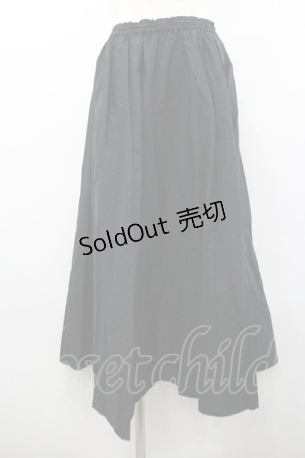 画像3: KANEKO ISAO / レースフリルスカート(アンダースカートセット)  ブラック I-26-01-24-079-EL-SK-SA-ZI (3)