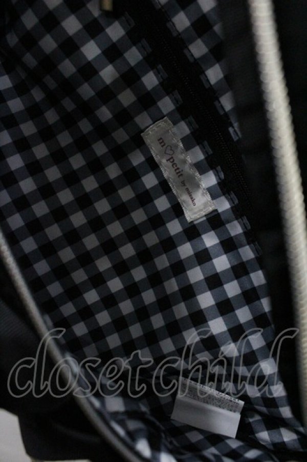 画像3: m petit by misako / TT*AM*リボンBB  黒 I-26-01-24-091-LO-BG-HR-ZI (3)