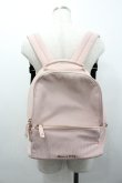 画像1: Maison de FLEUR / ロゴリュック  ピンク I-26-01-24-093-LO-BG-SA-ZI (1)