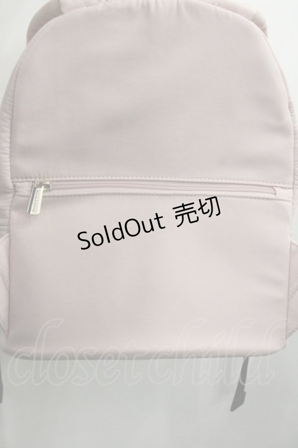 画像2: Maison de FLEUR / ロゴリュック  ピンク I-26-01-24-093-LO-BG-SA-ZI (2)