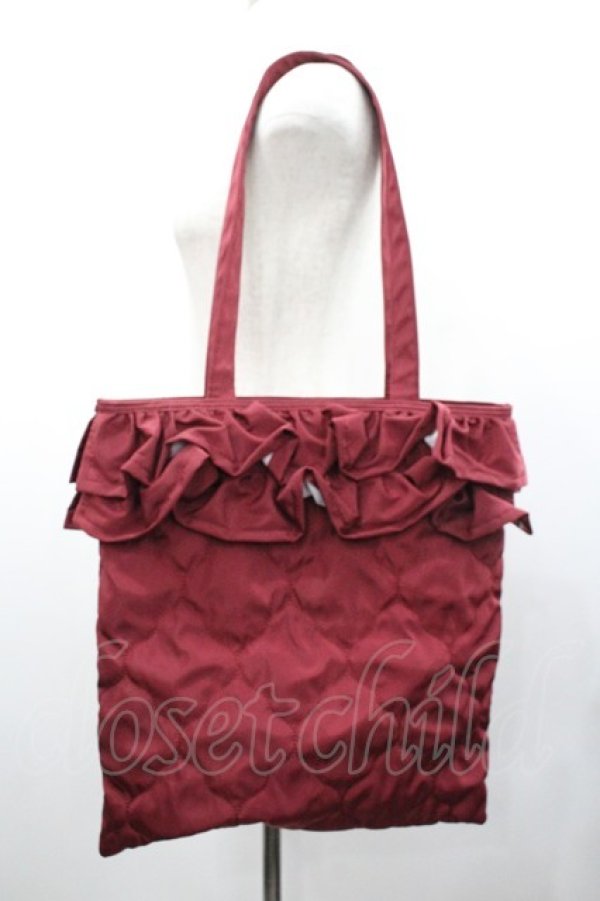 画像1: m petit by misako / TT*AMフリルトート  赤 I-26-01-24-099-LO-BG-HR-ZI (1)