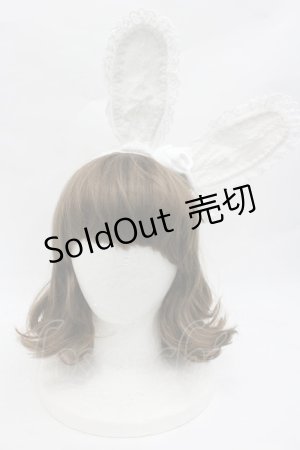 画像: BABY,THE STARS SHINE BRIGHT / ALICEのうさみみカチューシャ  白 I-26-01-24-101-BA-AC-SA-ZI