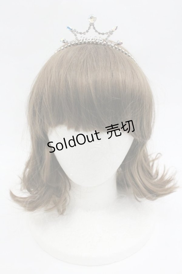 画像1: MILK / ティアラカチューシャ  シルバー I-26-01-24-105-ML-AC-SA-ZI (1)