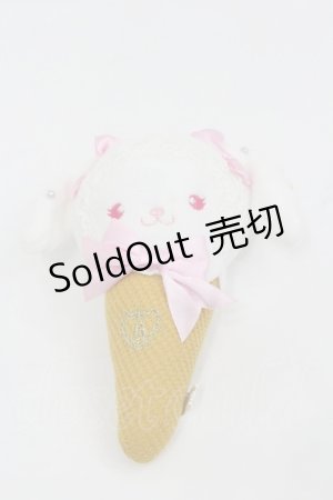 画像: BABY,THE STARS SHINE BRIGHT / うさくみゃちゃんアイスマスコット  白 I-26-01-24-112-BA-ZA-AS-ZI