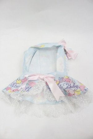 画像: BABY,THE STARS SHINE BRIGHT / くみゃちゃんのKiraKira Sweets Halloween柄くみゃちゃんねこみみケープ  サックス I-26-01-24-113-BA-ZA-SA-ZI