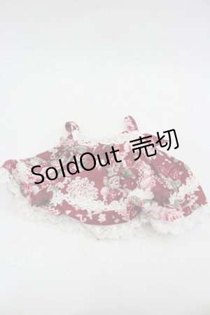 画像: BABY,THE STARS SHINE BRIGHT / シュガーブーケ〜永遠の乙女の憧れ〜柄くみゃちゃんジャンパースカート  エンジ I-26-01-24-114-BA-ZA-SA-ZI