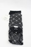 画像2: ALICE and the PIRATES / ロザリアリボンシースルーオーバーニーソックス  黒 I-26-01-24-120-PA-ZA-SA-ZI (2)