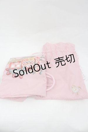 画像: m petit by misako / ジャムエコバッグ  ピンク I-26-01-24-123-LO-ZA-HR-ZI