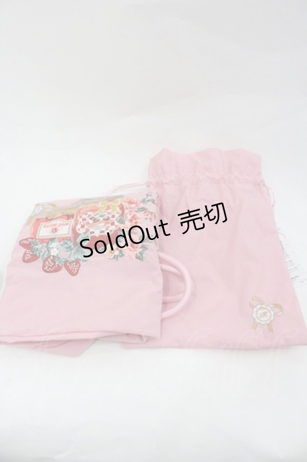 画像1: m petit by misako / ジャムエコバッグ  ピンク I-26-01-24-123-LO-ZA-HR-ZI (1)