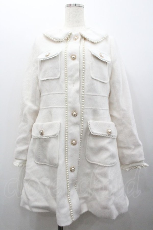 画像1: LIZ LISA / クラシカルワンピースライクAラインコート  オフ I-26-01-24-024-LO-CO-AS-ZI (1)