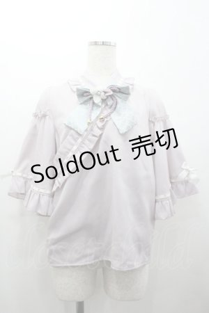 画像: Amavel / 紫陽花の五月雨ブラウス  ピンク I-26-01-24-003-CA-BL-AS-ZI