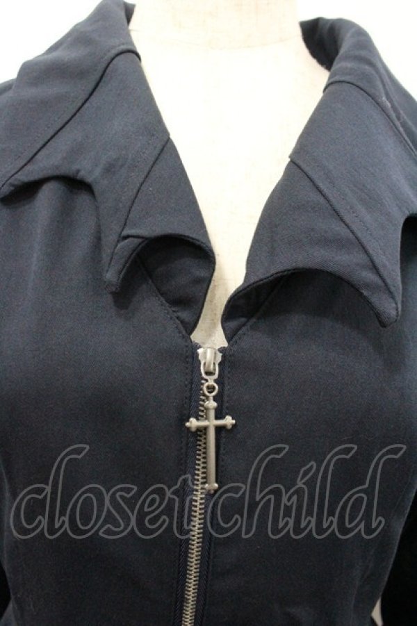 画像3: axes femme POETIQUE / コウモリカラーイレヘムジャケット  コン I-26-01-24-028-AX-JA-AS-ZI (3)