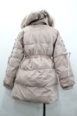 画像2: axes femme POETIQUE / レースアップエコダウンコート  ピンク I-26-01-24-031-AX-CO-AS-ZI (2)