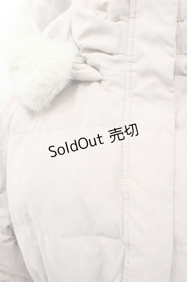 画像3: axes femme POETIQUE / レースアップエコダウンコート  ピンク I-26-01-24-031-AX-CO-AS-ZI (3)