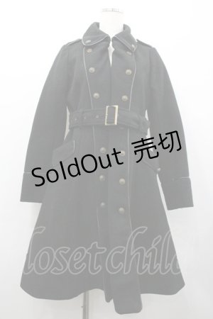 画像: Amavel / Mysterious Guardianコート  黒 I-26-01-24-032-CA-CO-AS-ZI