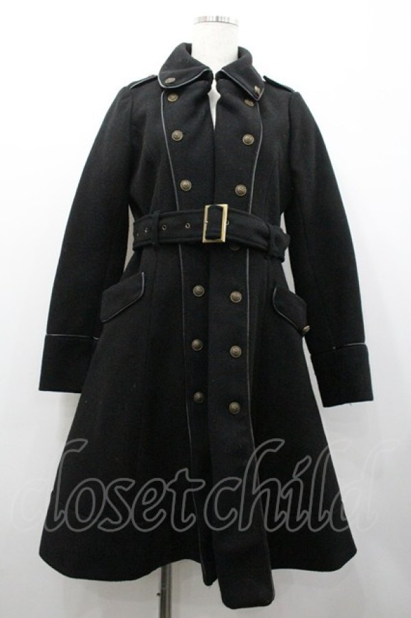 画像1: Amavel / Mysterious Guardianコート  黒 I-26-01-24-032-CA-CO-AS-ZI (1)