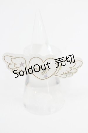 画像: Angelic Pretty / エンジェルハートリング  白 I-26-01-26-048-AP-AC-SA-ZI