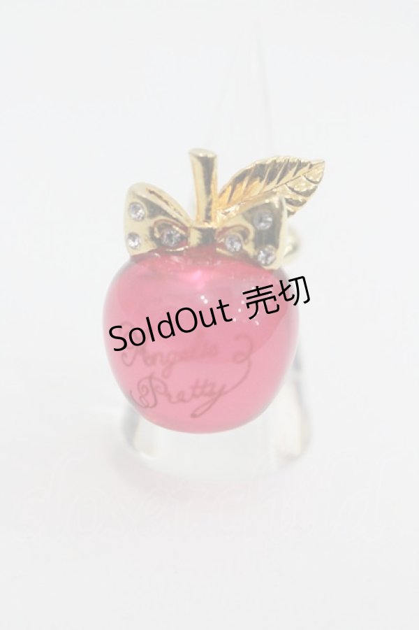 画像1: Angelic Pretty / Girly Appleリング  赤 I-26-01-26-050-AP-AC-SA-ZI (1)